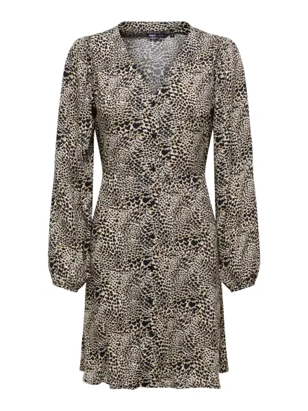 ONLY Dolga srajca ONLEVIDA kamen črna