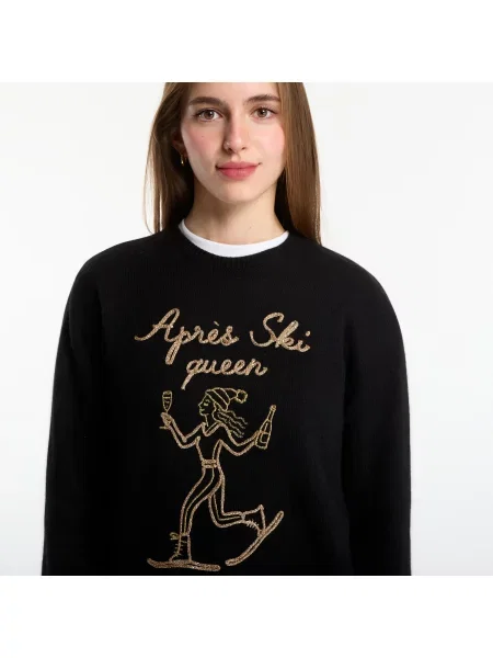 Пуловер Saint Barth New Queen Sweater Apres Queen Cord L