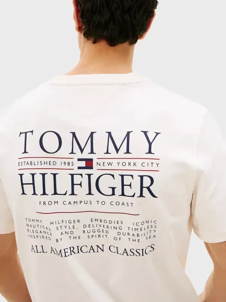 Футболка Tommy Hilfiger біла