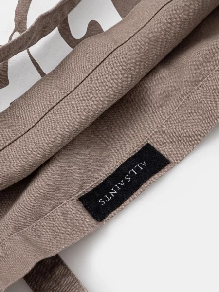 Сумка Allsaints бежевая