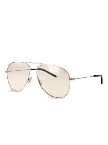 Klasikinės saulės akiniai Saint Laurent Eyewear pilka