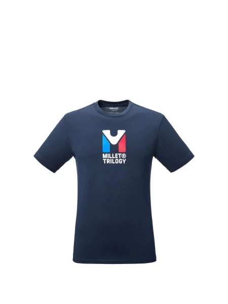 Koszulka z krótkim rękawem Millet Chamonix Tri Ts Ss M regular fit niebieska