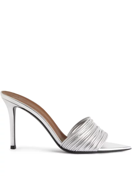 Sandale Giuseppe Zanotti din piele gri
