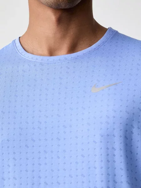 Nike sportos póló férfi Miler Breathe kék
