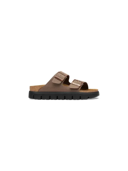 Klapki Birkenstock chunky brązowe