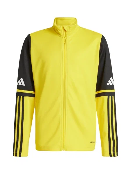 ADIDAS PERFORMANCE Αθλητικό μπουφάν Sq κίτρινο / μαύρο λευκό
