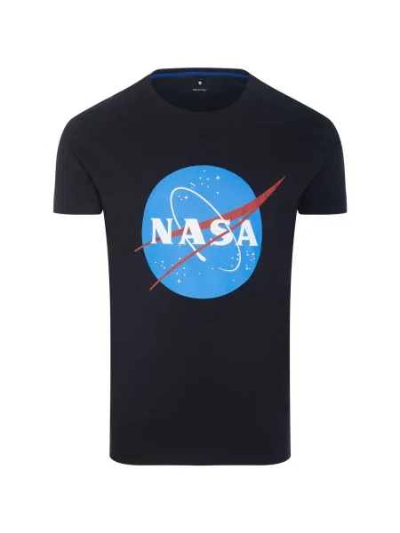 Tričko Nasa čierna