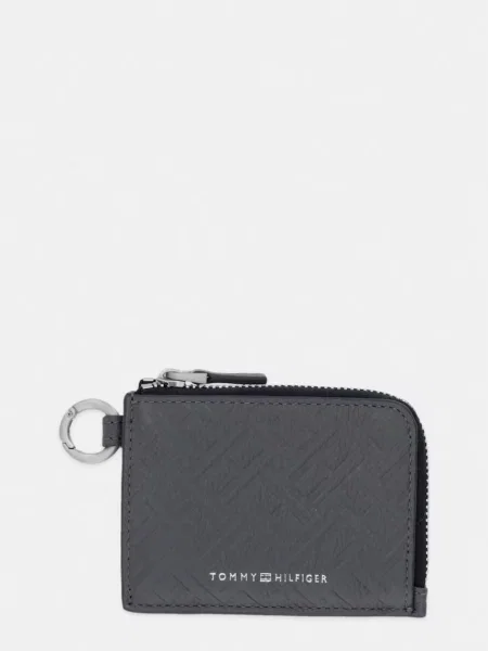 Tommy Hilfiger portofel pentru bărbați din piele gri