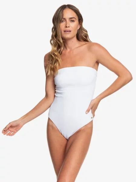 Costum de baie Roxy casual alb