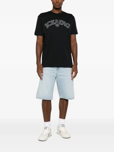 Tricou Iceberg cu autograf albastru
