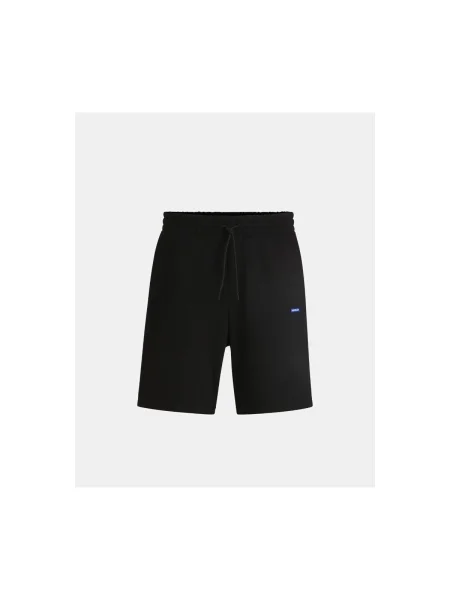 Hugo Blue Pantaloni scurți Nasensio negru