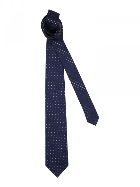 TOMMY HILFIGER Kravata temno modra bela