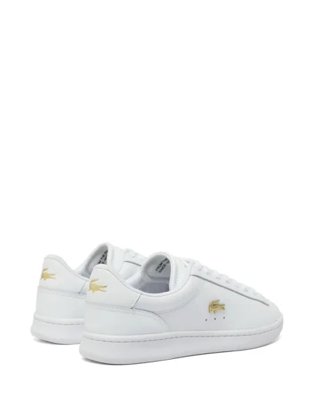 Sneakerși Lacoste din piele alb