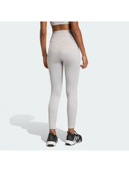 Legginsy Optime Essentials Workout Shine szare