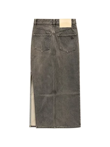 Fustă din denim Archive gri