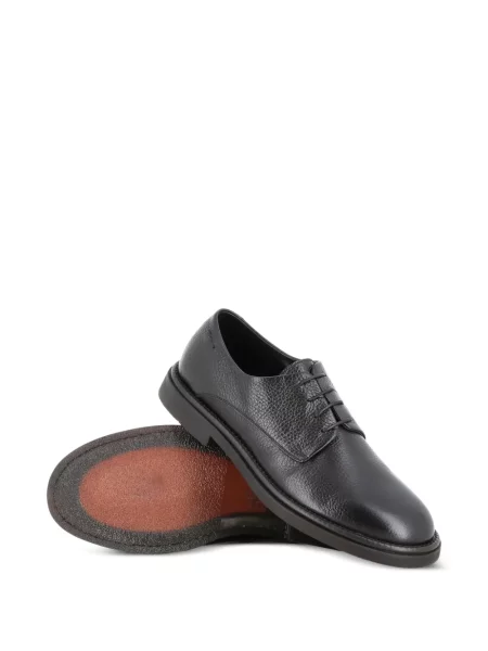 Pantofi derby Alexander Hotto din piele maro