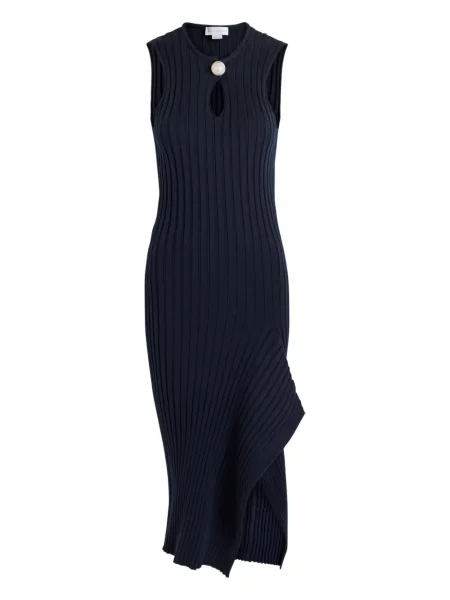 Rochie midi Stella Mccartney până la genunchi de costum albastru