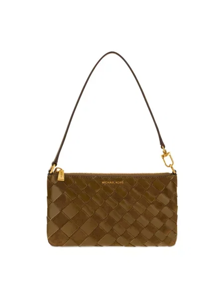 Kopertówka Michael Kors skórzana brązowa