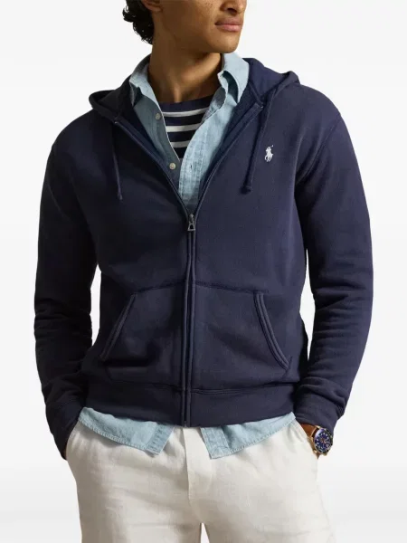 Μικρός κάλτσες Polo Ralph Lauren με κέντημα από ζέρσεϋ μπλε
