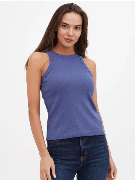 Майка HiBrand бавовна/поліестер синій