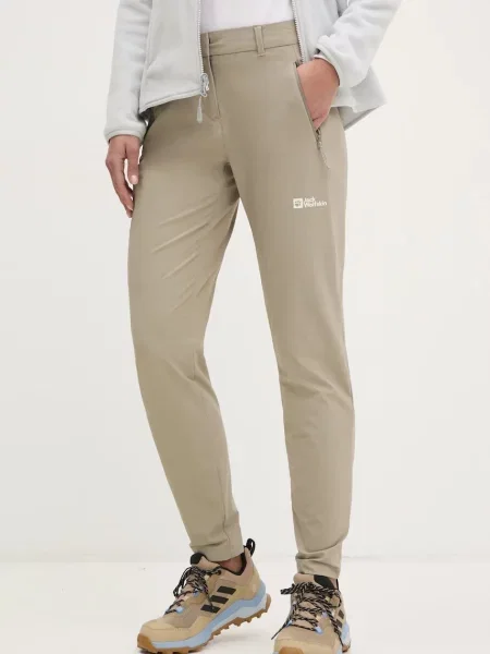 Jack Wolfskin pantaloni de exterior Hikeout bej