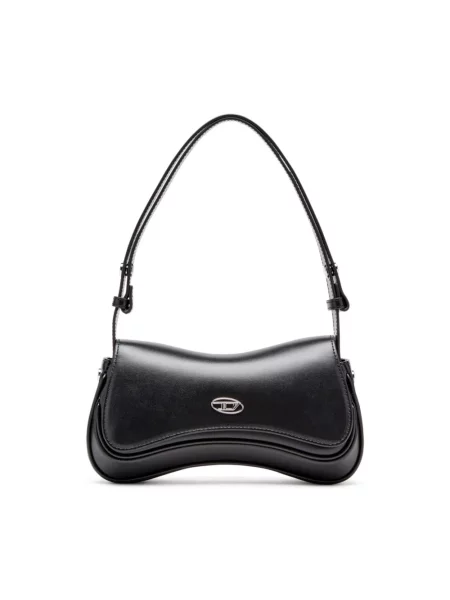Torebka Diesel skórzana czarna