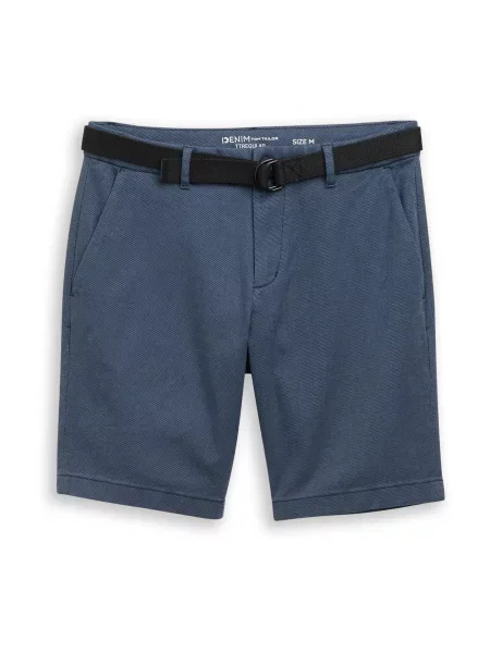 TOM TAILOR DENIM Chino kalhoty námořnická modř