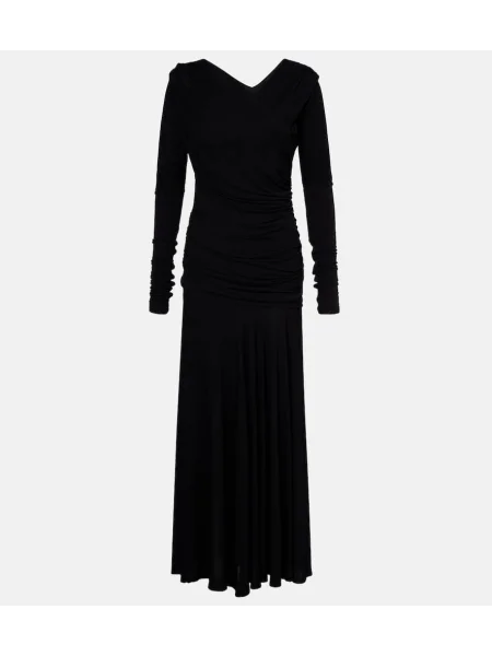 Rochie maxi Ganni de costum negru
