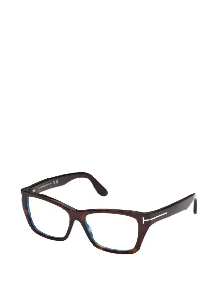 Квадратни слънчеви очила Tom Ford Eyewear кафяво