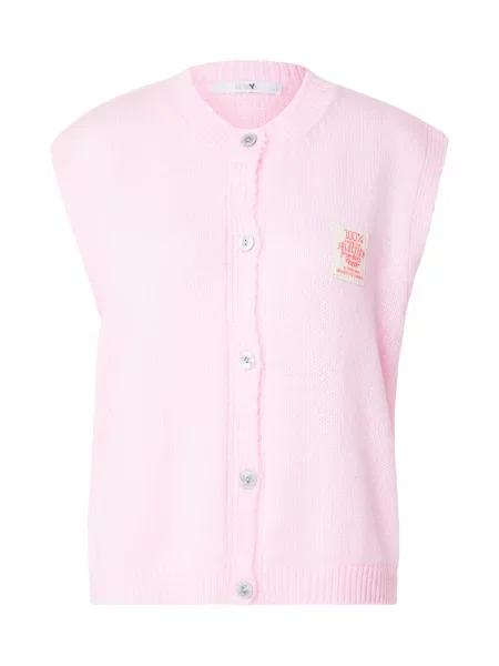 Hailys Pleten brezrokavnik roza