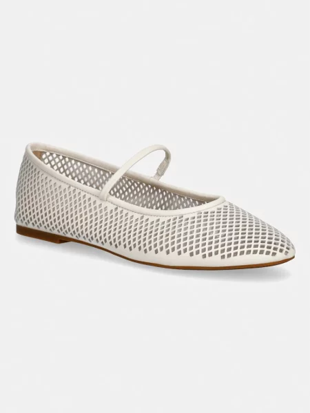 Lauren Ralph Lauren baleríny kožené Jayna Mj béžové