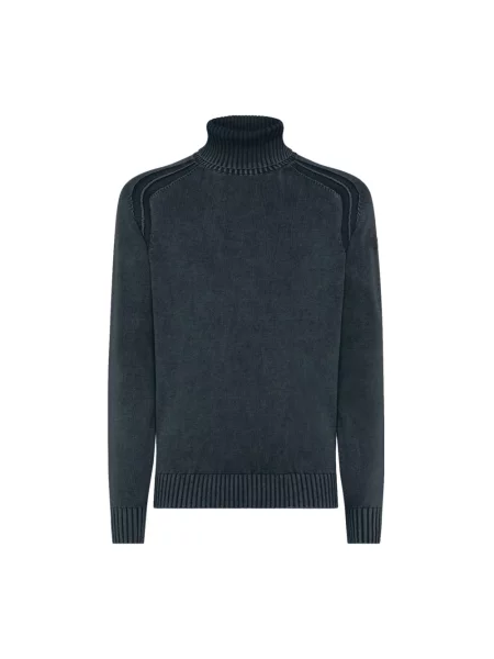 Sweter z golfem Rrd do golfa niebieski
