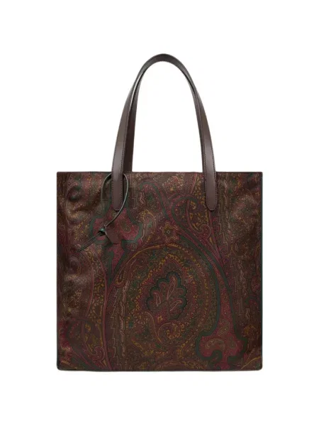 Geantă shopper Etro maro