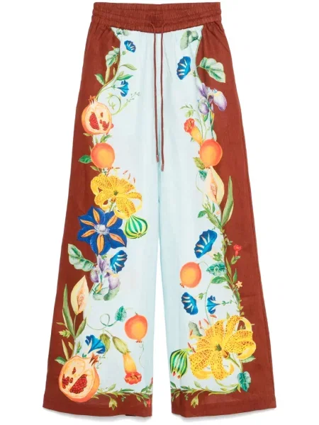 Pantaloni Alemais maro