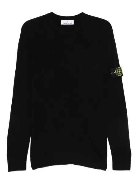 Pulover Stone Island cu strasuri negru