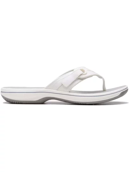 Félcipő Clarks fehér
