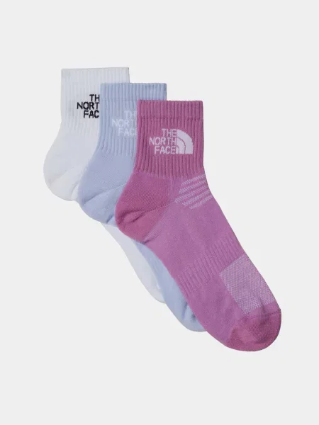 The North Face Multi Sport Cush Quarter Sock 3p Набір шкарпеток Унісекс фіолетовий