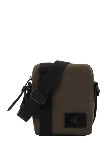 Calvin Klein Geantă de umăr oliv / negru verde