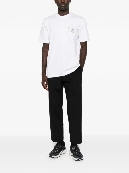 Tricou Yes London cu autograf alb