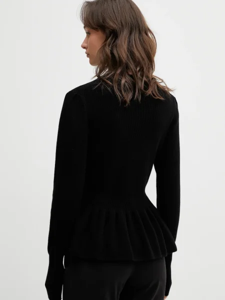 HUGO pulover de Sabanna negru