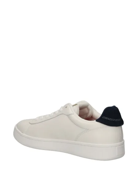 Sneakerși Tommy Jeans din piele alb