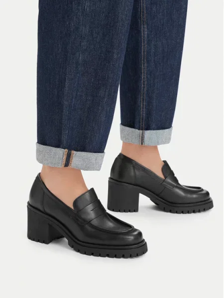Loaferice Badura crna