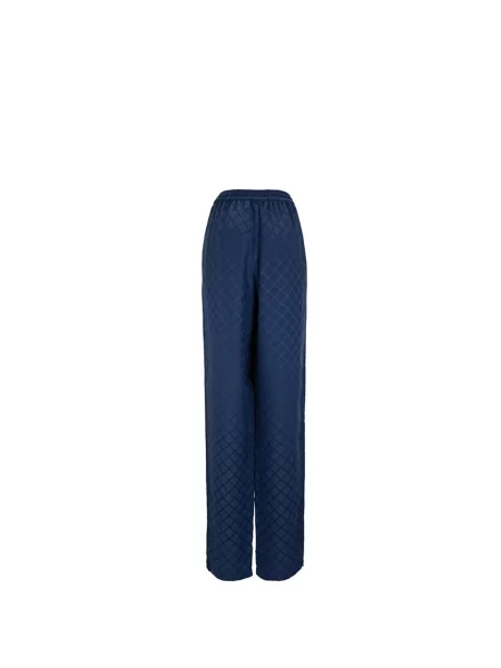 Spodnie Elisabetta Franchi niebieskie