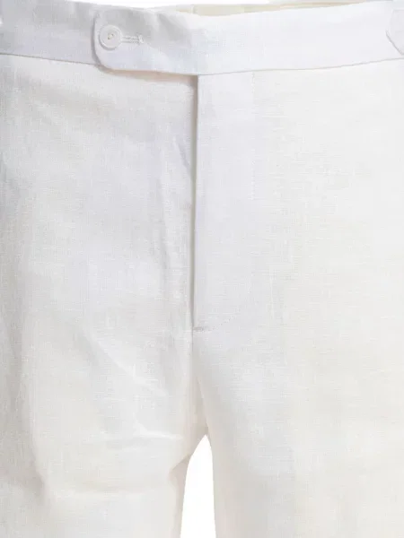 Pantaloni Bode de in alb