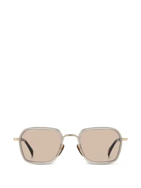 Ochelari de soare David Beckham Eyewear cu imprimeu geometric
