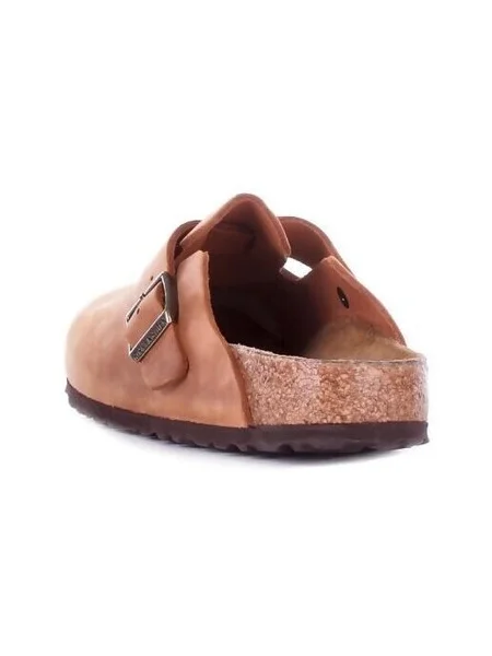 Bőr félcipő Birkenstock barna