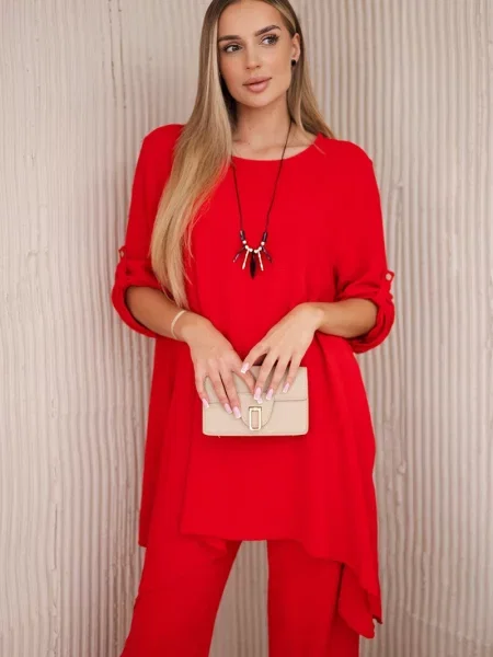 Bluză Kesi Włoski roșu