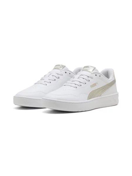 PUMA sneakersy Court Lally Metaliczny Whisper Akcesoria biały
