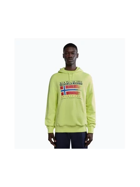 Кофта Napapijri B-Kreis H yellow sunny жовтий