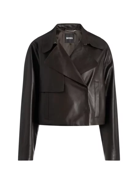 Geanta de piele Boss maro